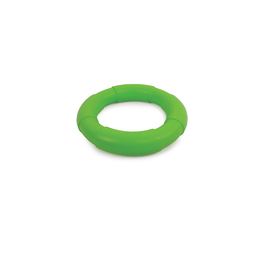 Jouet flottant circulaire pour chien AIR TOSS - Vert