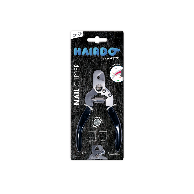 Hairdo Stainless spring-loaded Nail clipper