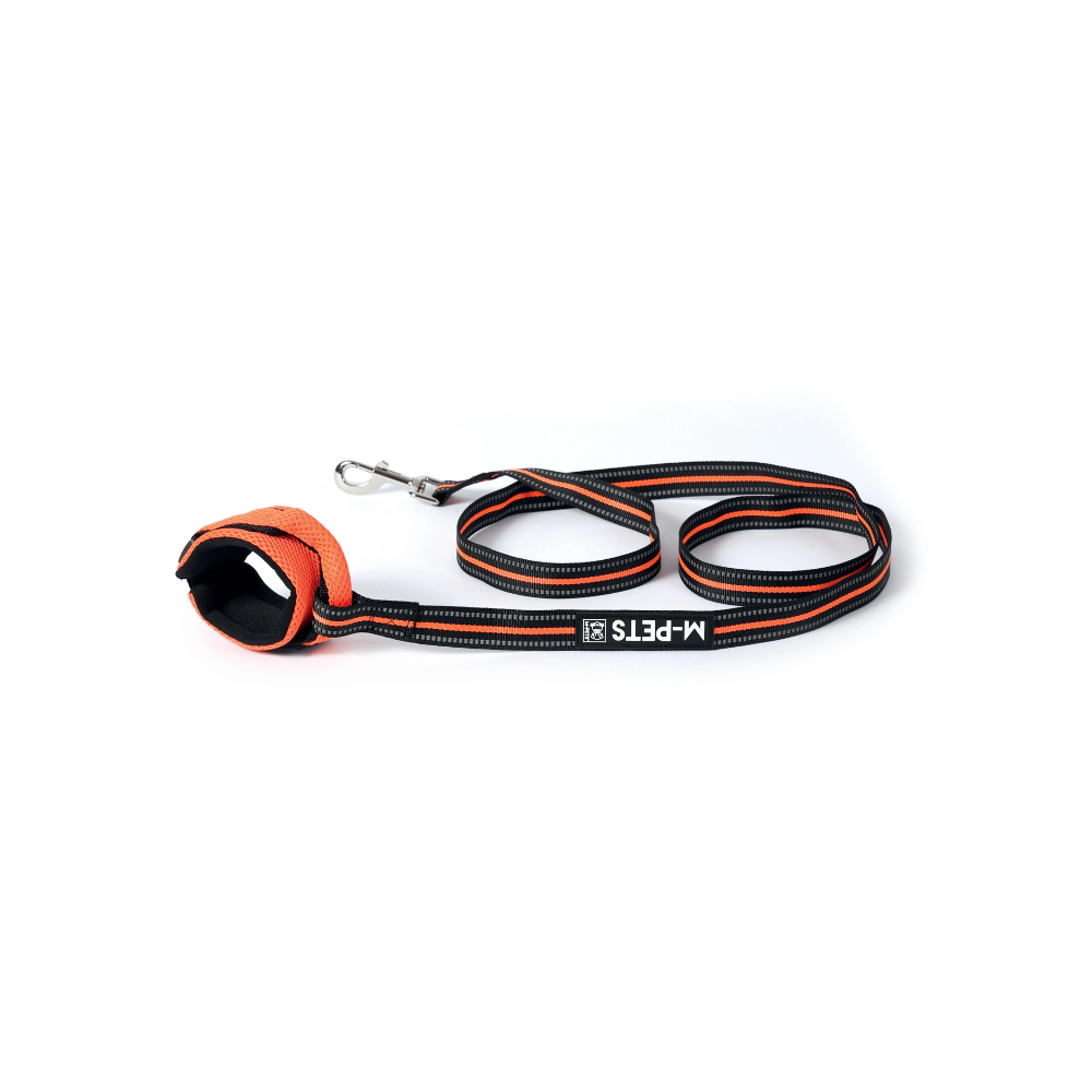 Hiking Wrist Band Leash - Orange & Black