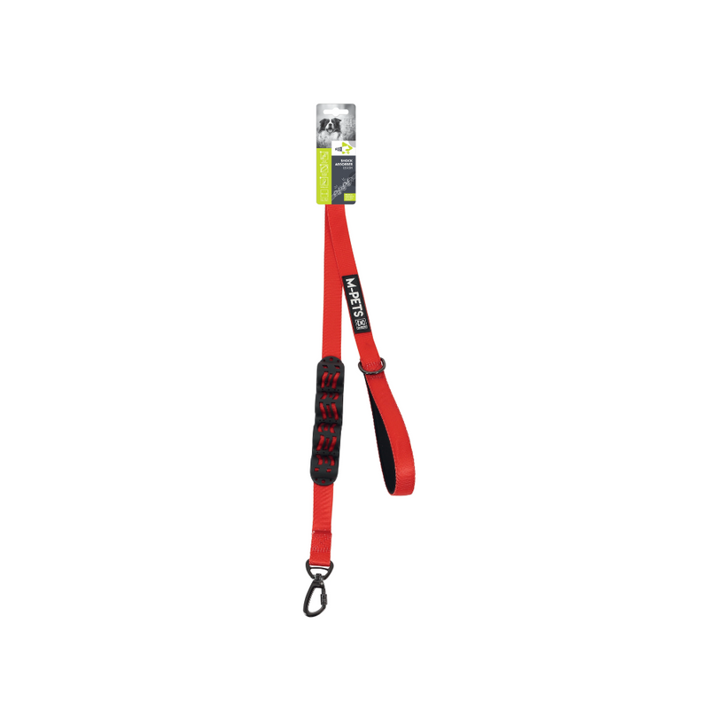 Laisse amortisseur FLEX - Rouge