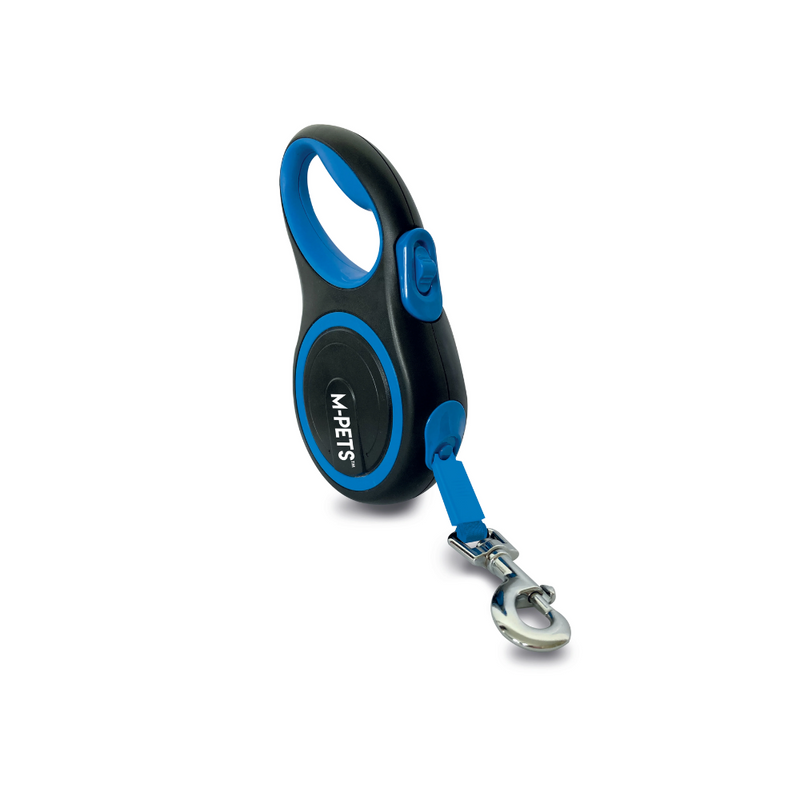 LIBERTY Dog Retractable Leash Blue