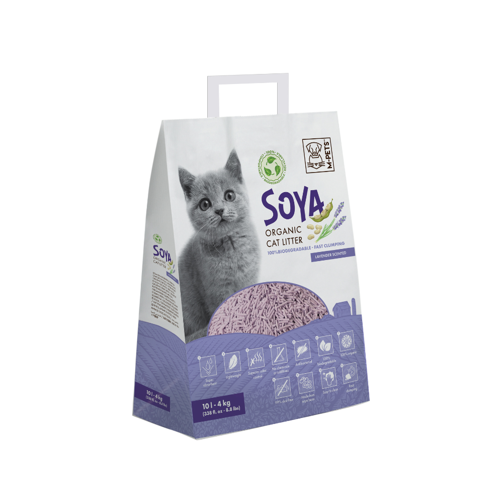 SOJA Biologische Kattenbakvulling Lavendel