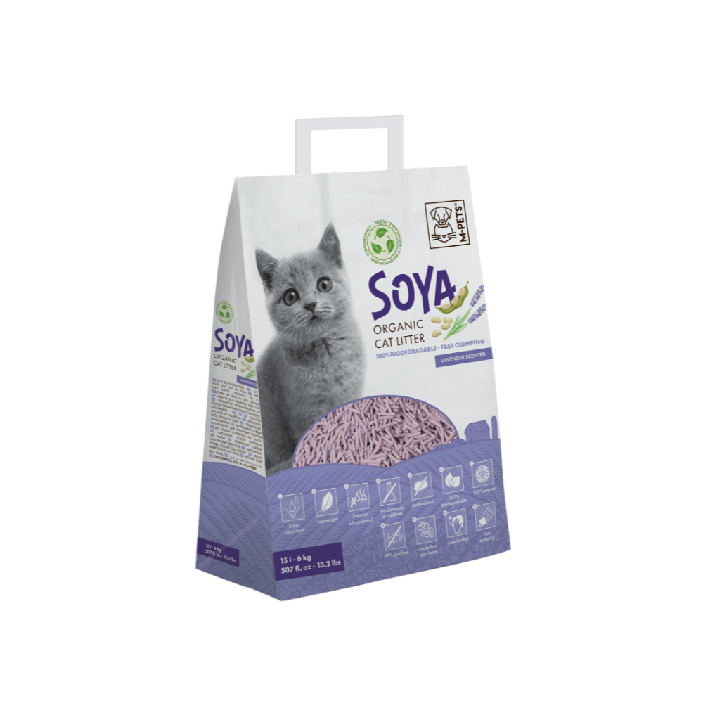 SOJA Biologische Kattenbakvulling Lavendel