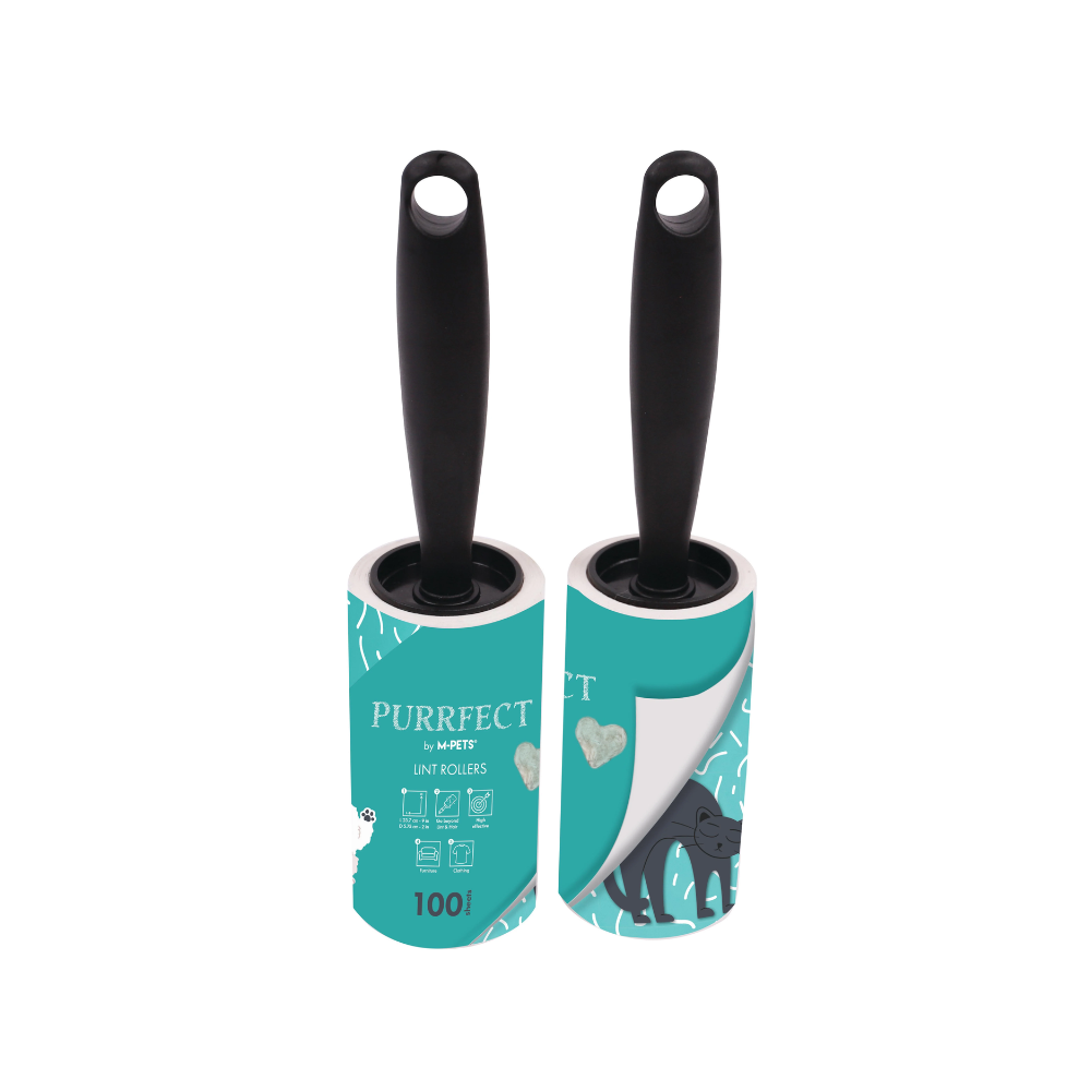 Purrfect Lint Rollers Green 100 Sheets