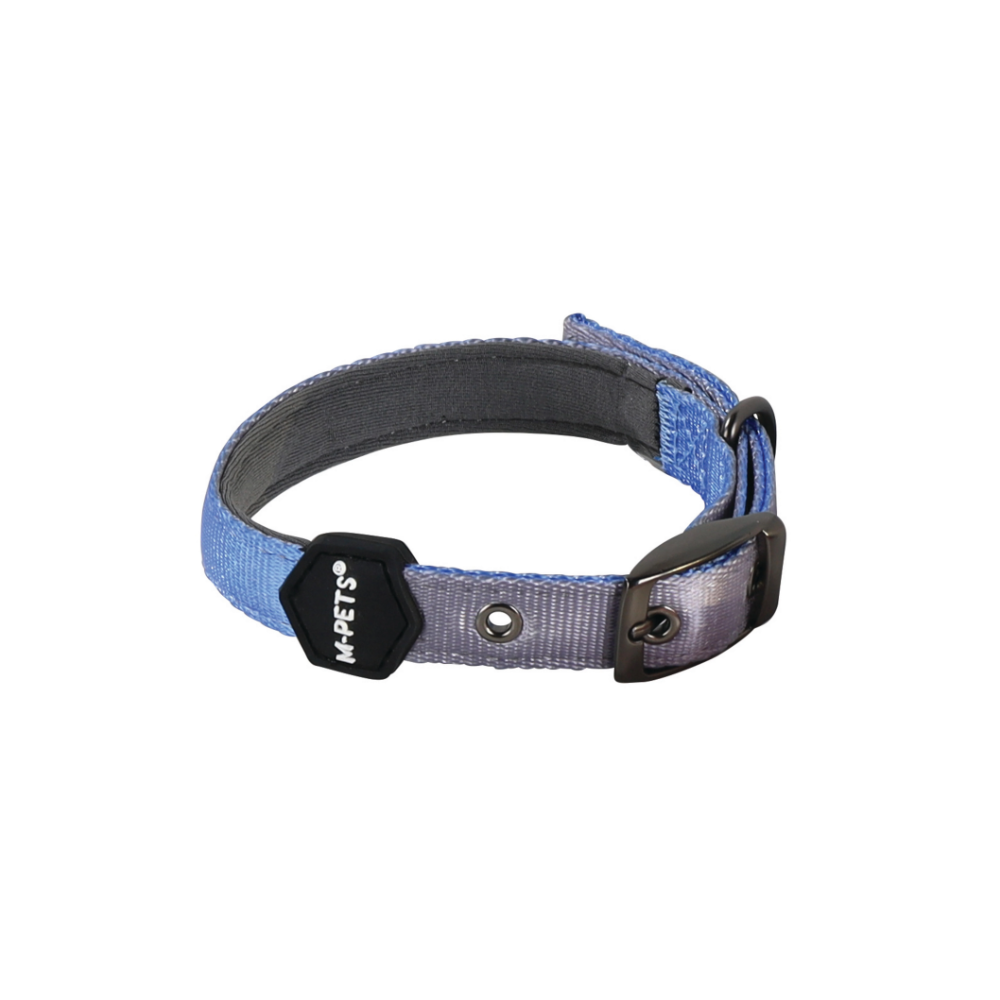 GENTLE DOG Padded Collar Blue