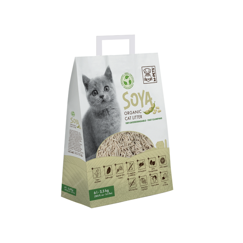 Litière pour chat biologique SOYA Natural