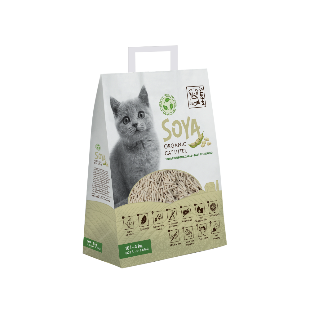 Litière pour chat biologique SOYA Natural