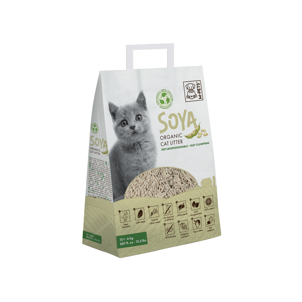 Litière pour chat biologique SOYA Natural