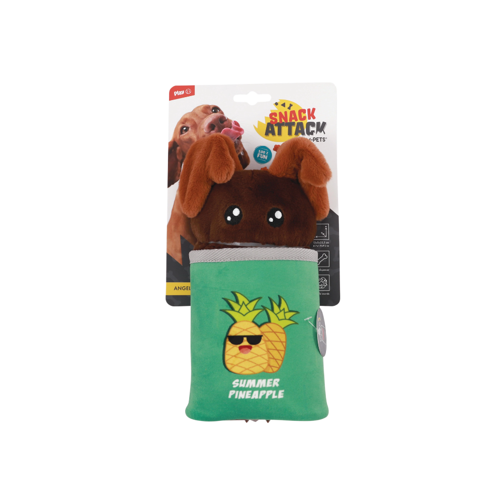 Snack Attack food dispenser dog toy - ANGEL