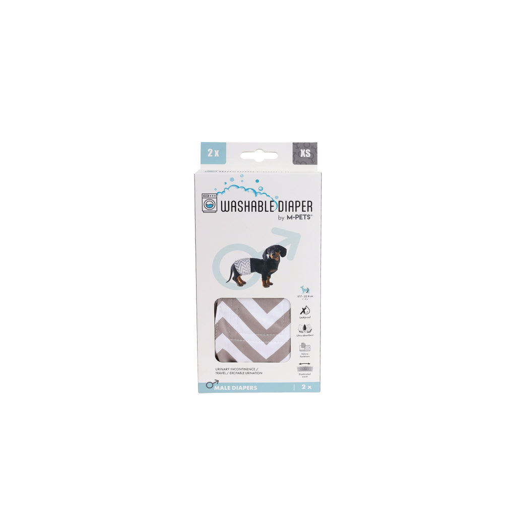 Male Dog Washable Diaper 2pcs