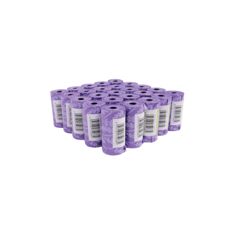 Dog Waste Bags 360 rolls - Lavender Scented