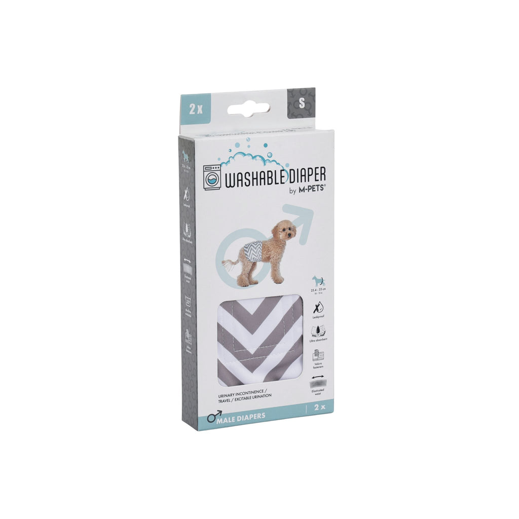 Male Dog Washable Diaper 2pcs