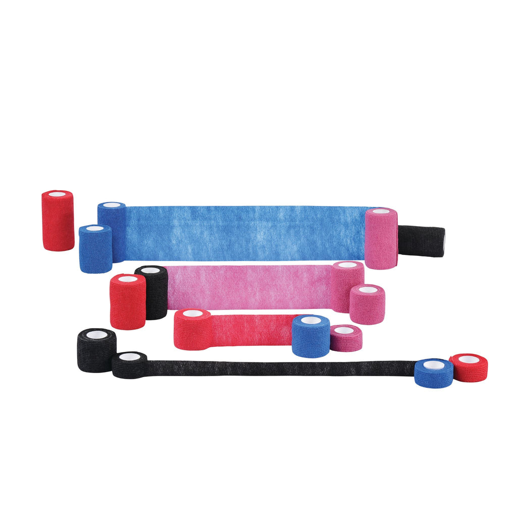 PROCARE Cohesive Bandages 10cm x 4.5m - 30 pcs mixed color display