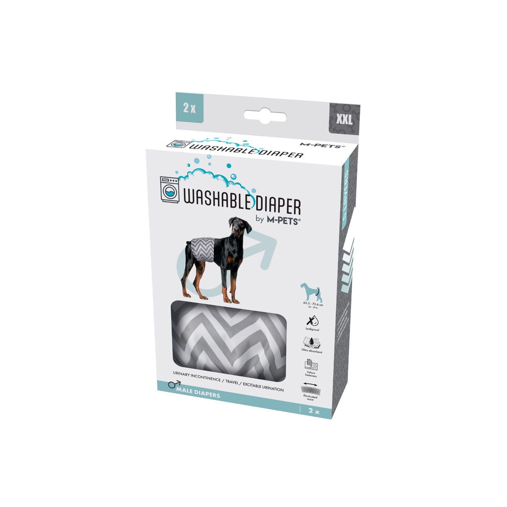 Male Dog Washable Diaper 2pcs