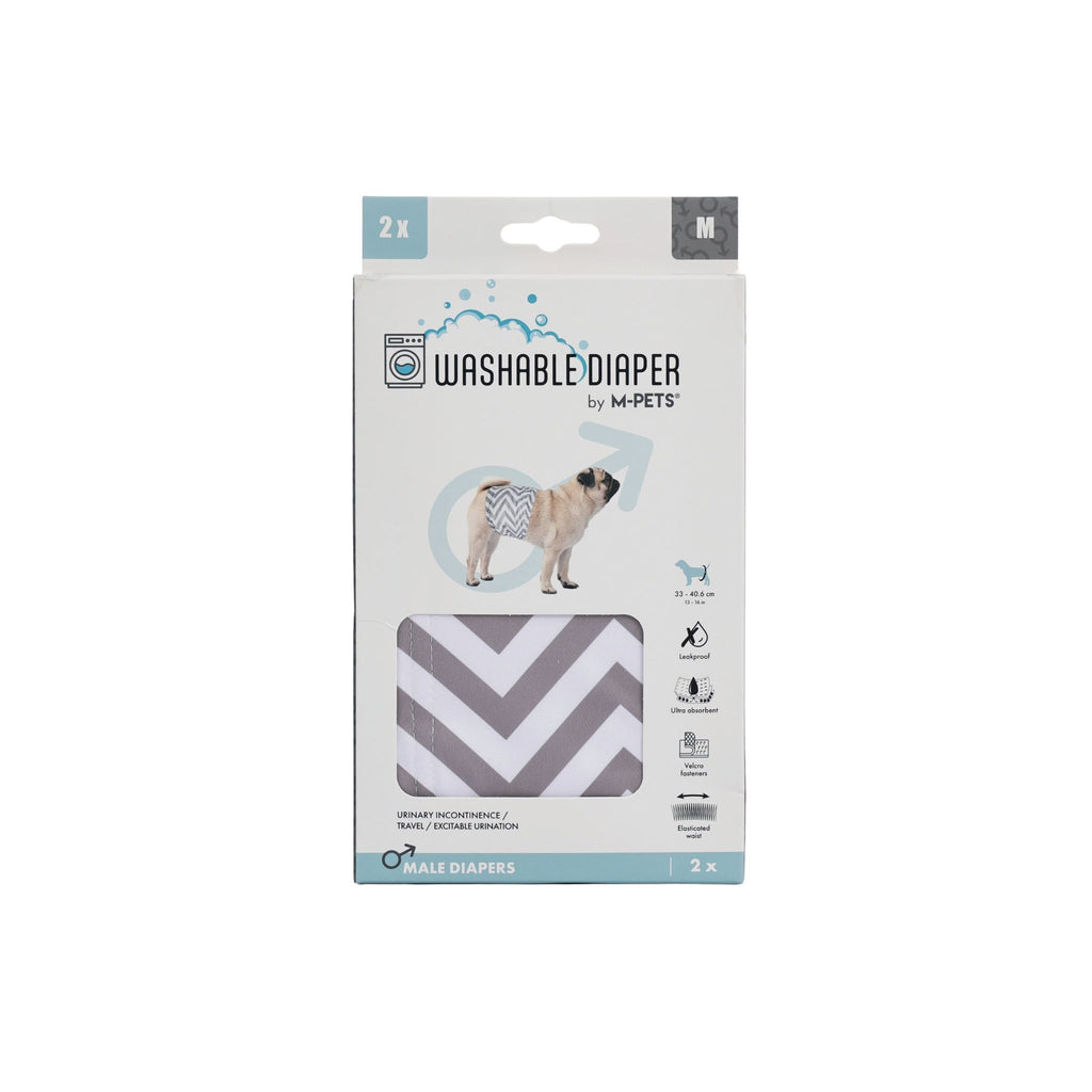 Male Dog Washable Diaper 2pcs