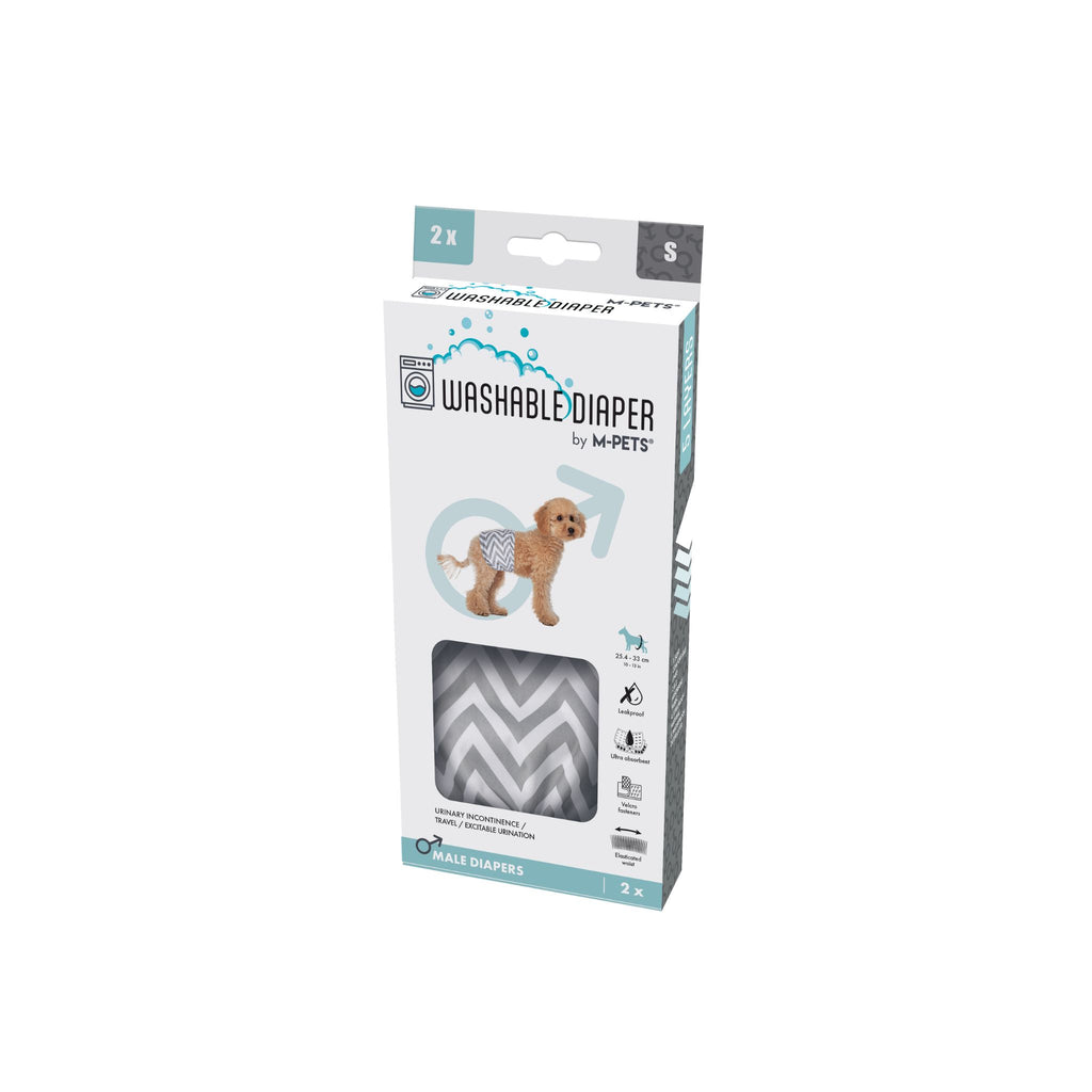 Male Dog Washable Diaper 2pcs