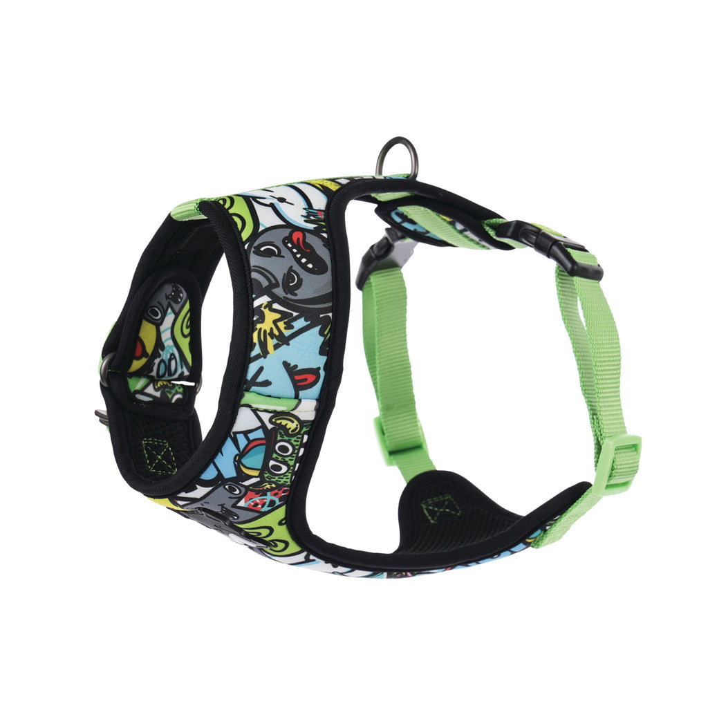 URBAN STYLE FREESTYLE Multicolour Easy fit Dog harness