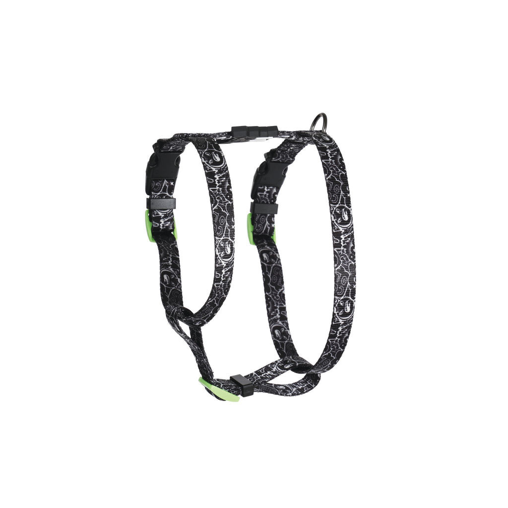 URBAN STYLE FREESTYLE Black & White Active Dog Harness
