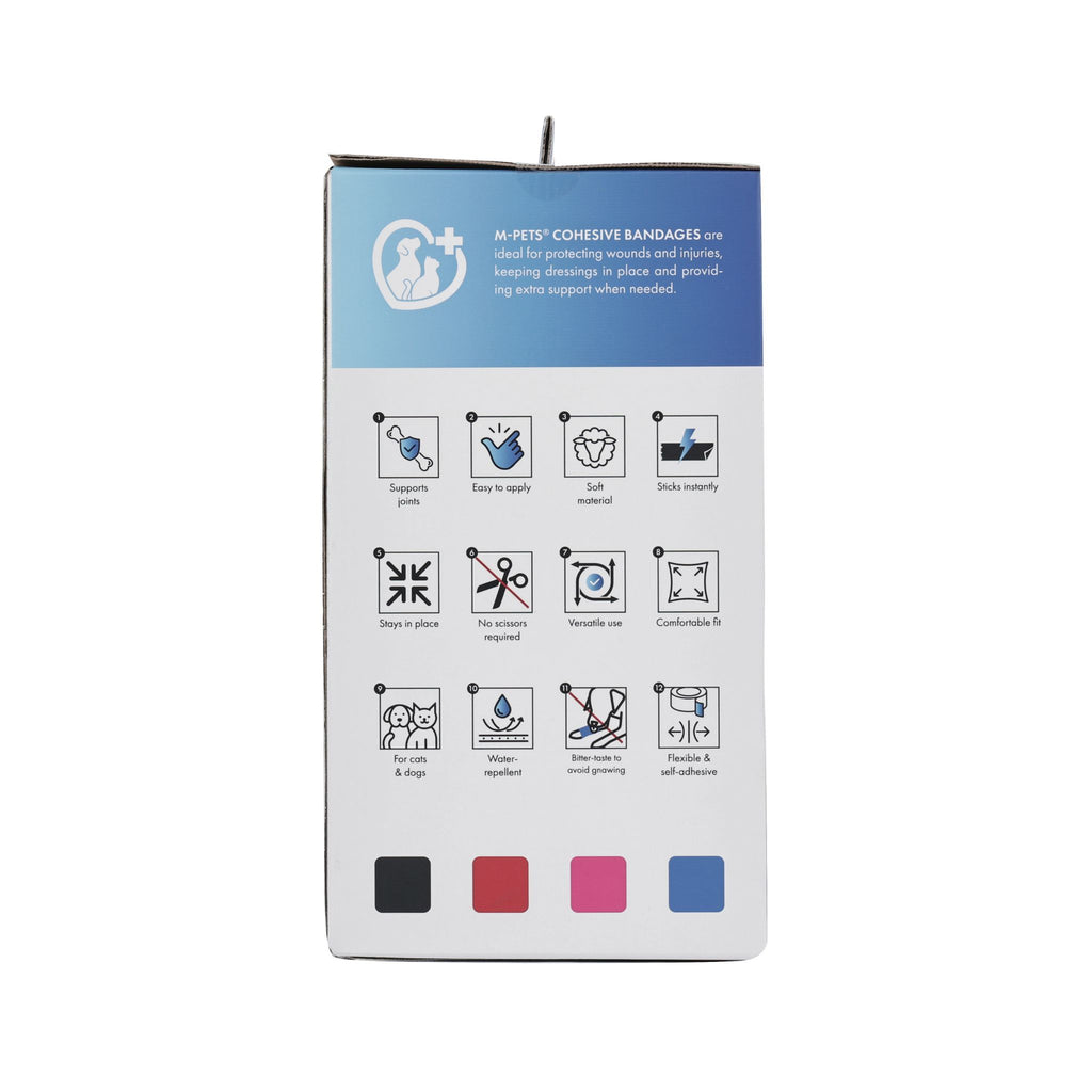 PROCARE Cohesive Bandages 7.5cm x 4.5m - 30 pcs mixed color display