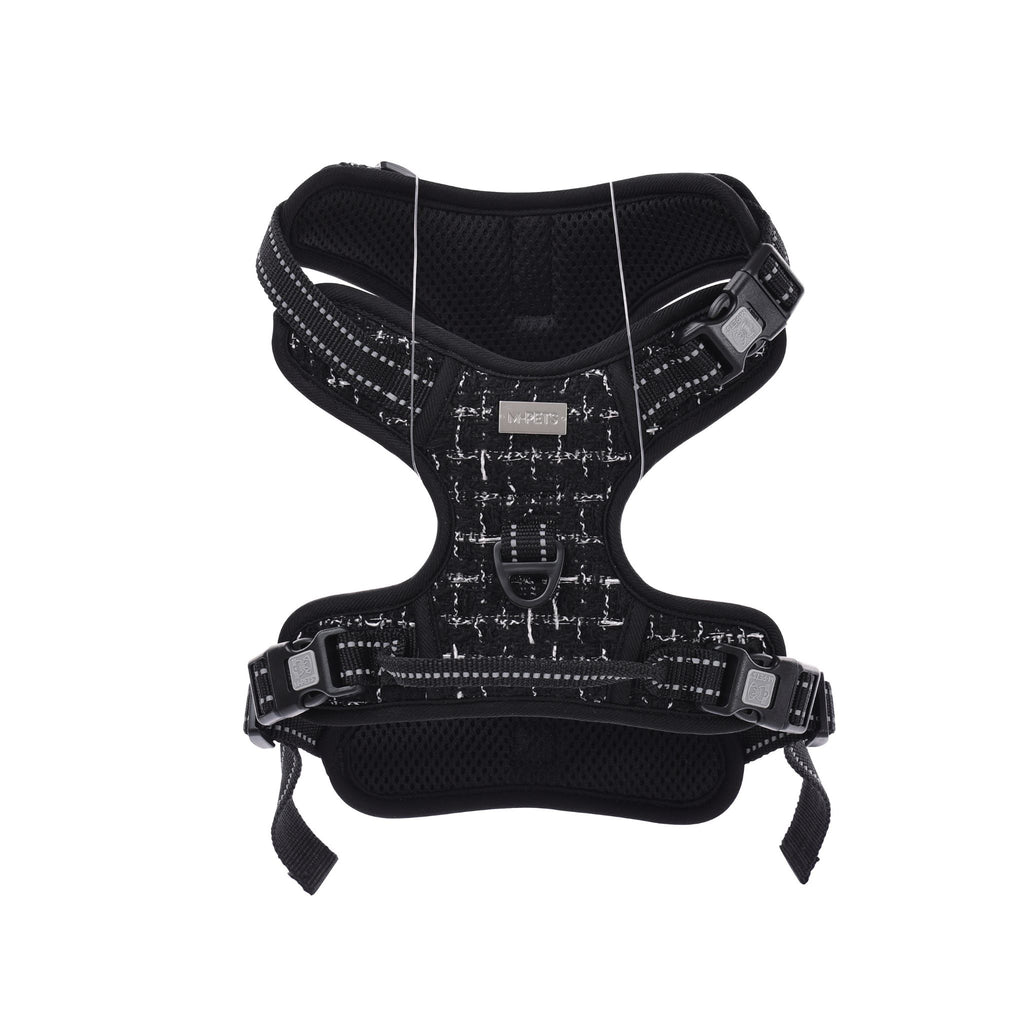 Haute Couture Dog harness Black charm