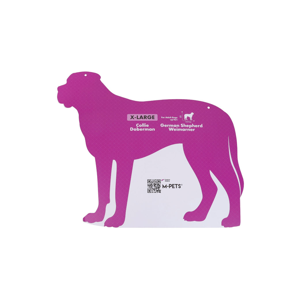Dog-shaped display card for wire crates - 5 pcs set