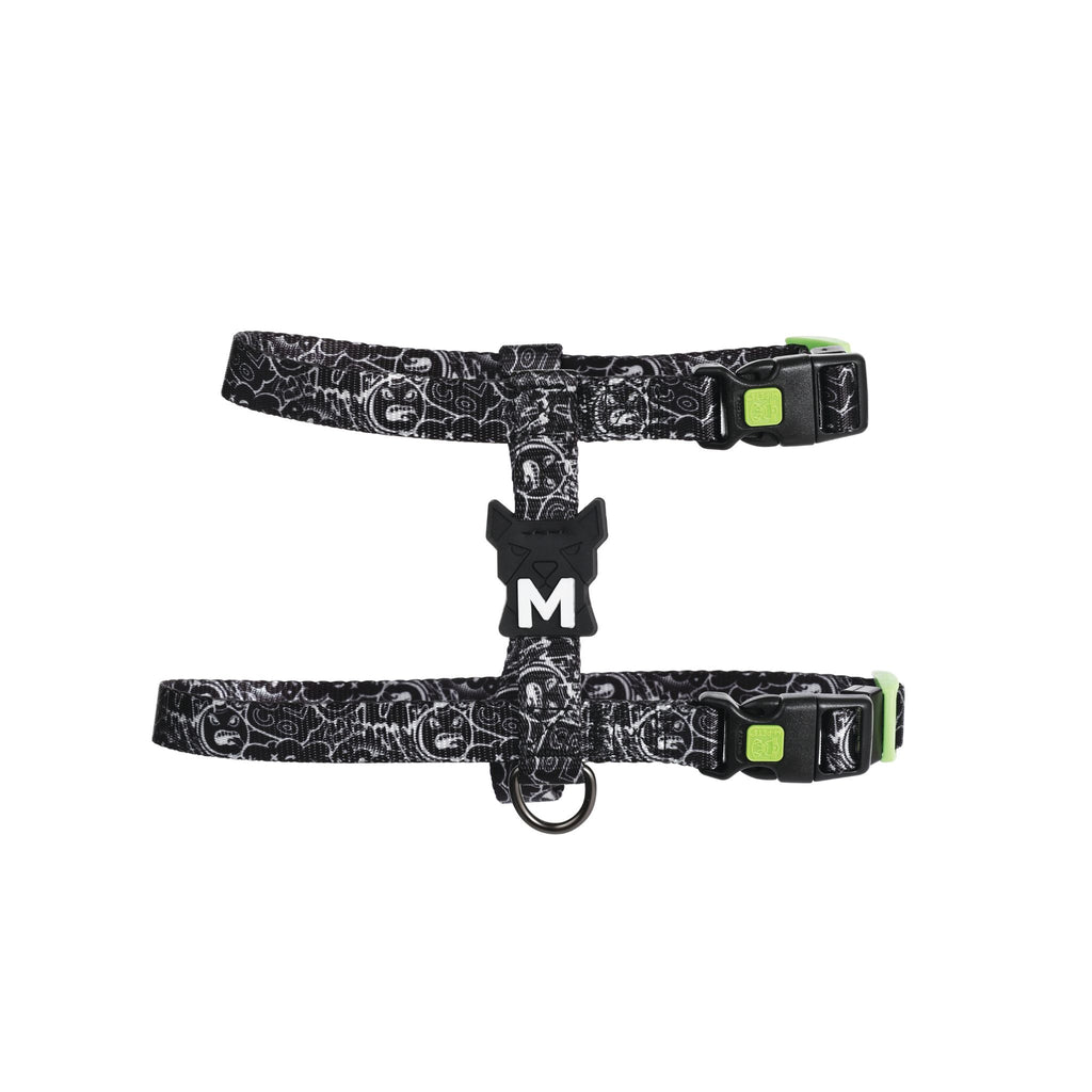 URBAN STYLE FREESTYLE Black & White Active Dog Harness