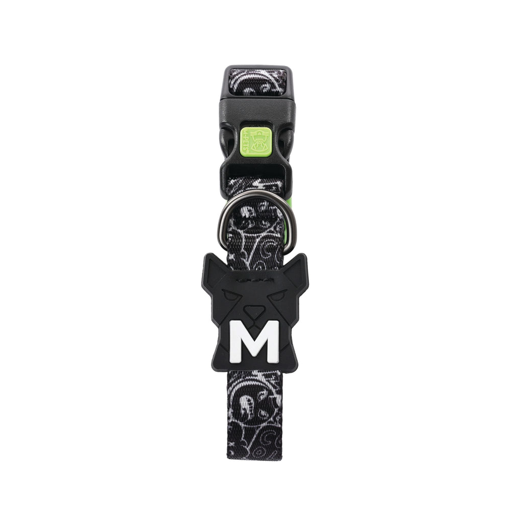 URBAN STYLE FREESTYLE Black & White Dog collar