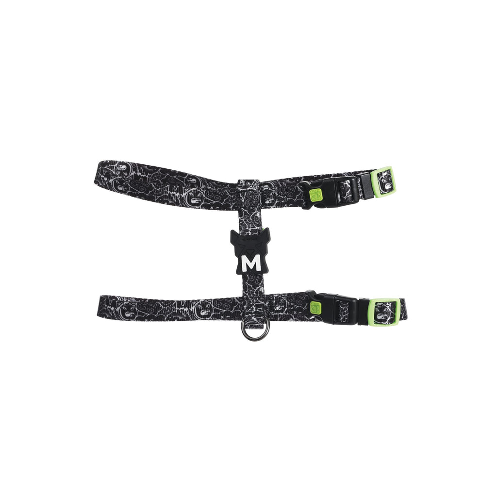 URBAN STYLE FREESTYLE Black & White Active Dog Harness