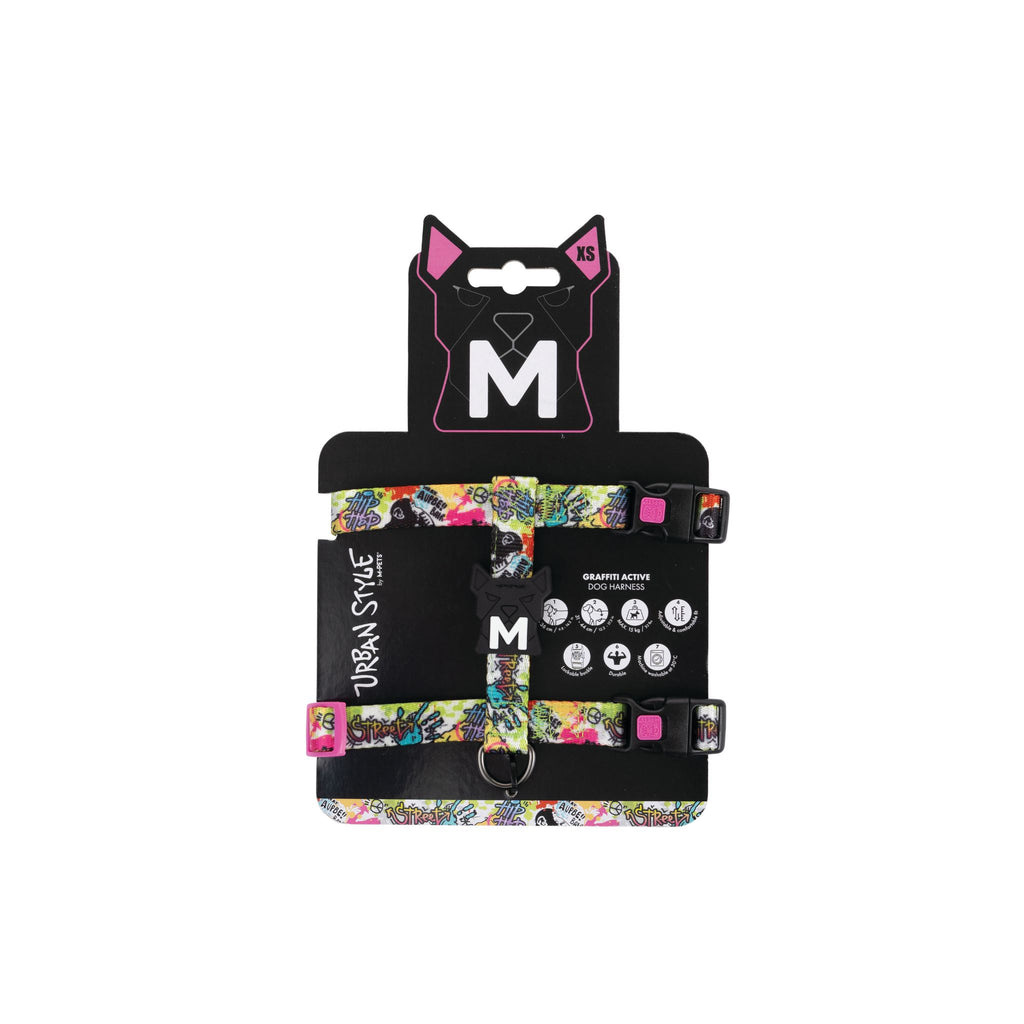 URBAN STYLE GRAFFITI Active Dog Harness