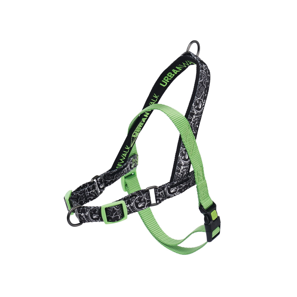 URBAN STYLE FREESTYLE Black & White Norwegian Dog harness