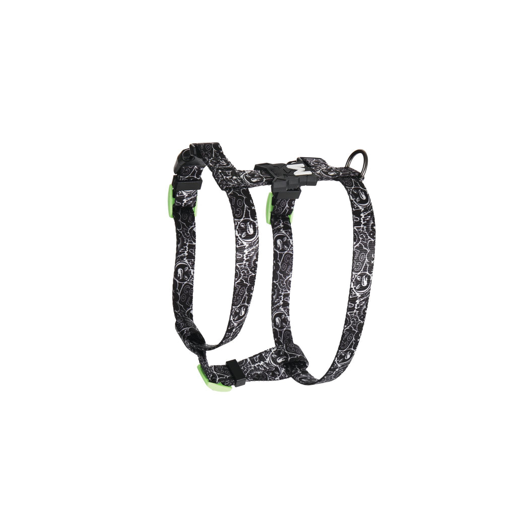 URBAN STYLE FREESTYLE Black & White Active Dog Harness
