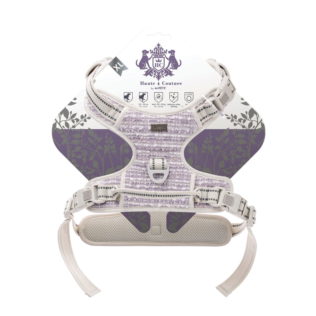 Haute Couture Dog harness Purple charm