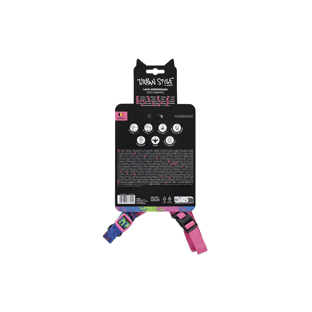 URBAN STYLE LAVA Norwegian Dog harness