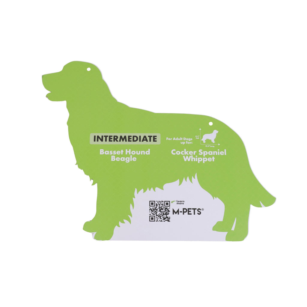 Dog-shaped display card for wire crates - 5 pcs set