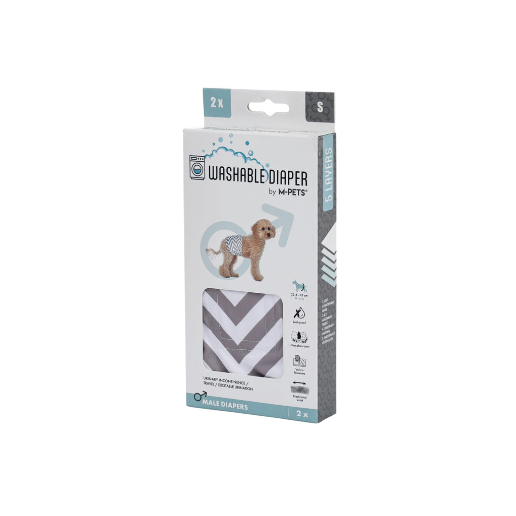 Male Dog Washable Diaper 2pcs