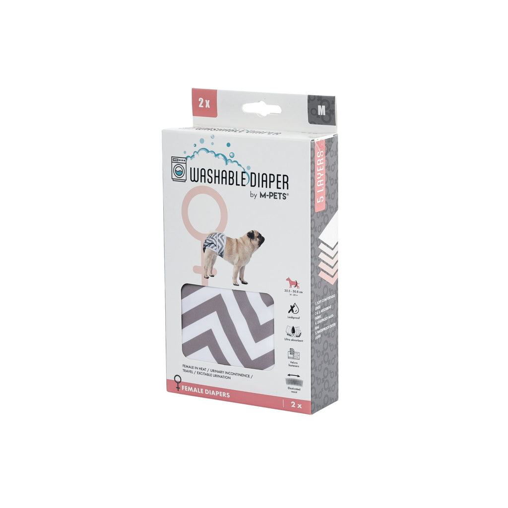 Female Dog Washable Diaper 2pcs