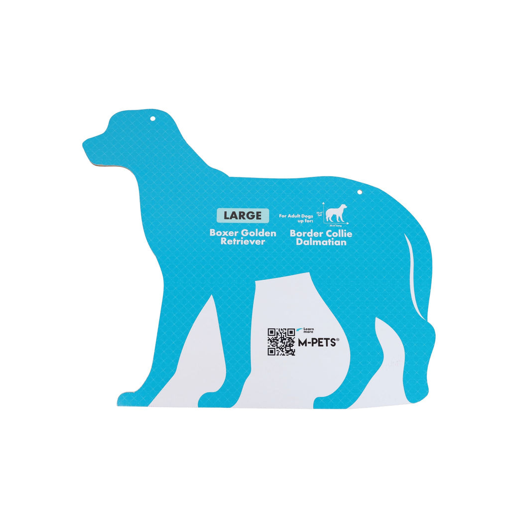 Dog-shaped display card for wire crates - 5 pcs set