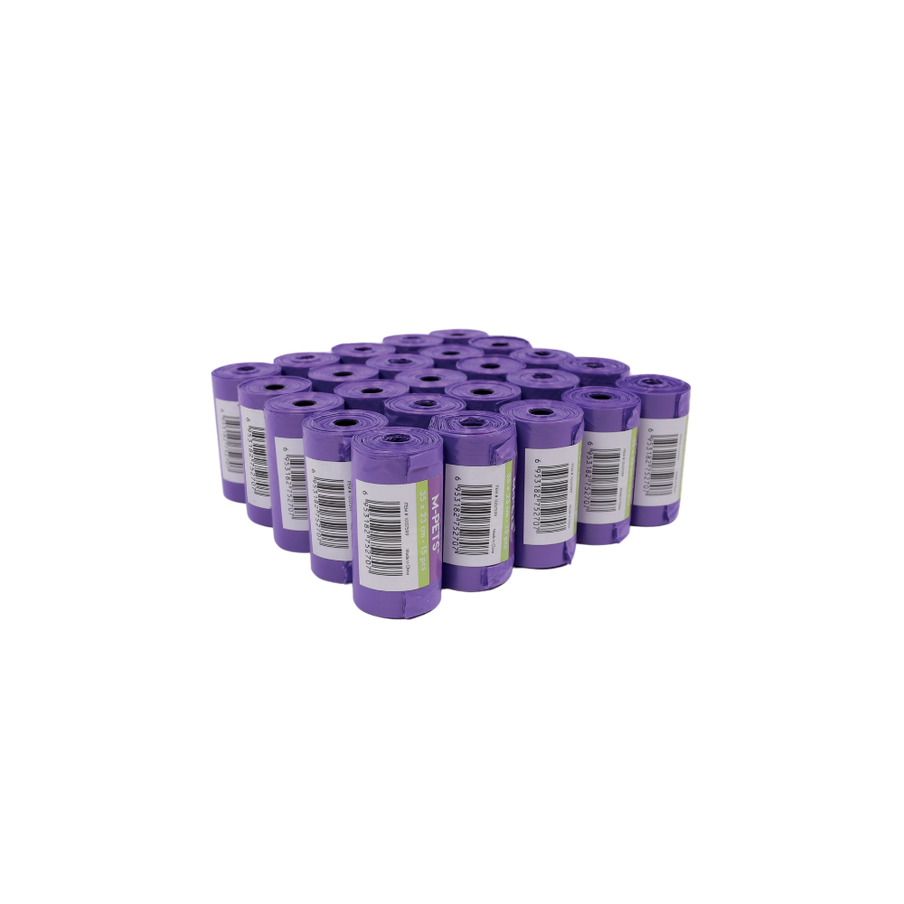 Dog Waste Bags 360 rolls - Lavender Scented