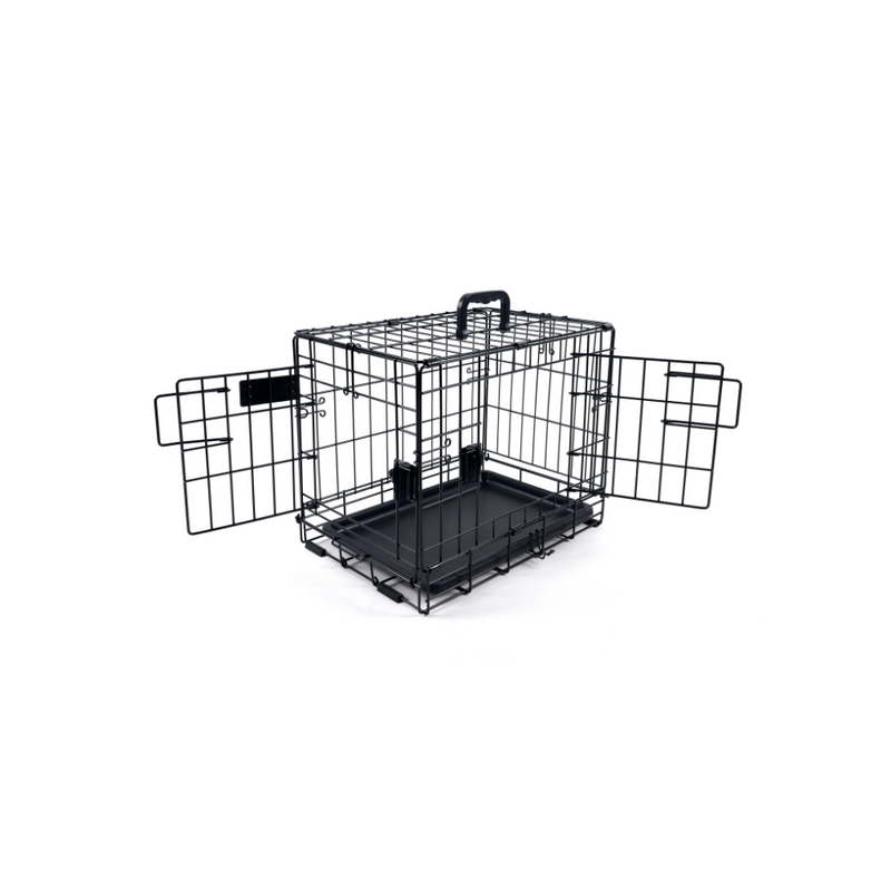 VOYAGER Wire Crate Black