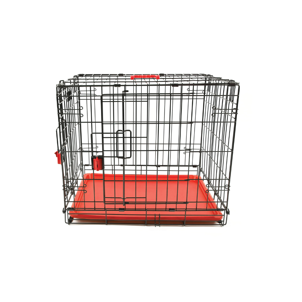 VOYAGER Wire Crate Red