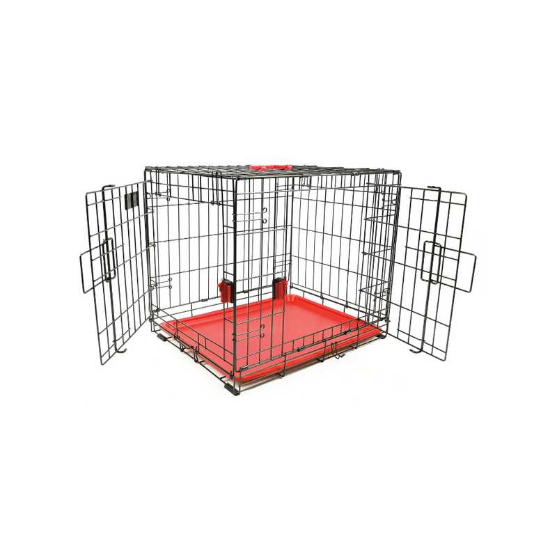 VOYAGER Wire Crate Red