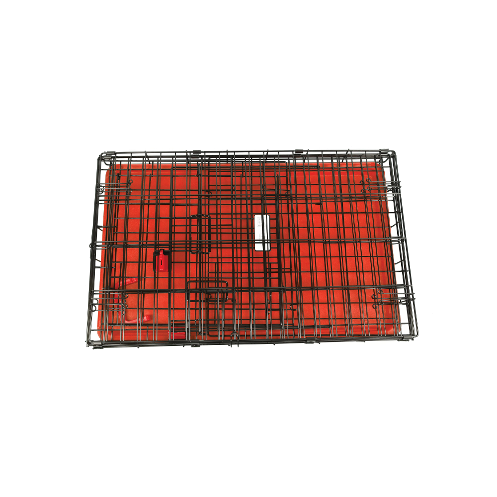 VOYAGER Wire Crate Red