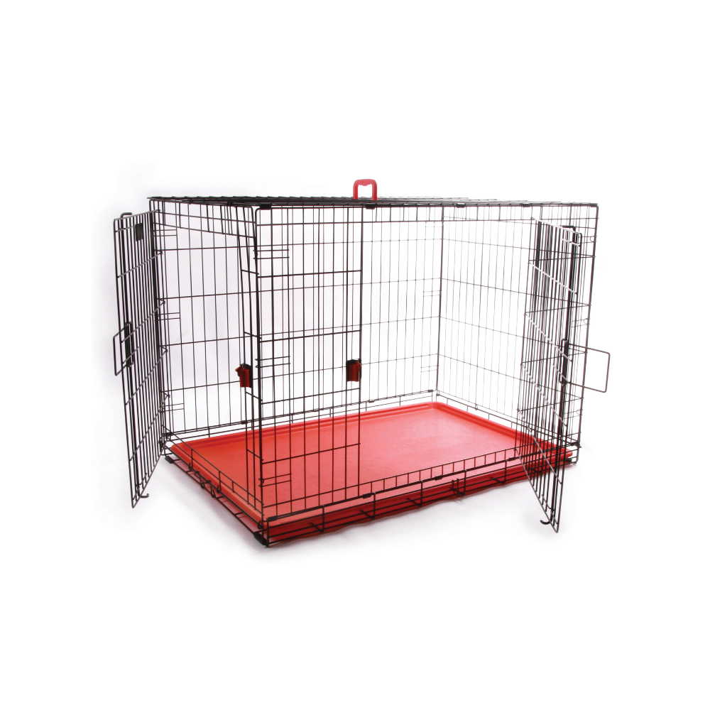 VOYAGER Wire Crate Red