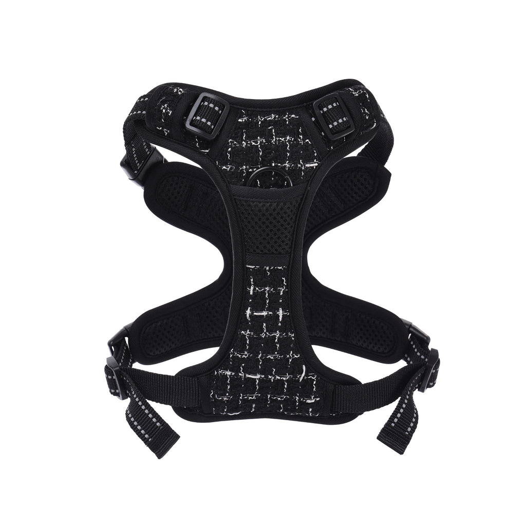 Haute Couture Dog harness Black charm