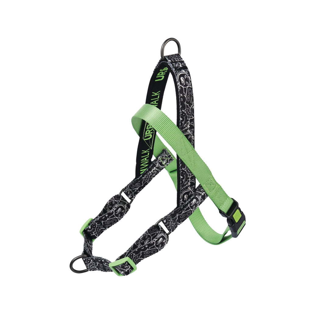 URBAN STYLE FREESTYLE Black & White Norwegian Dog harness