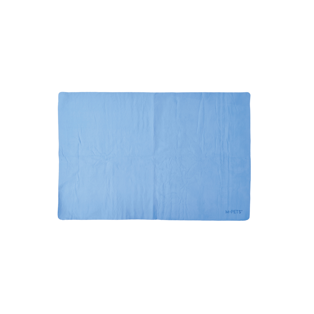 BATHTIME Quick-dry Towel for Cats and Dogs Blue Bubble