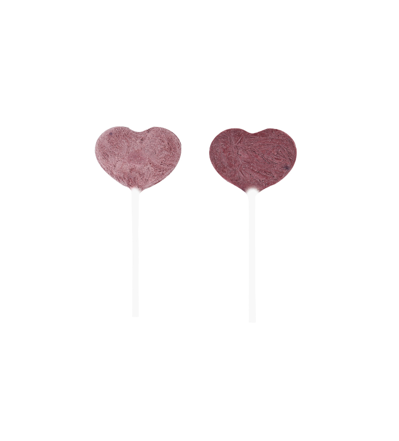 Lolliheart Cat treat Chicken & Blueberry Display