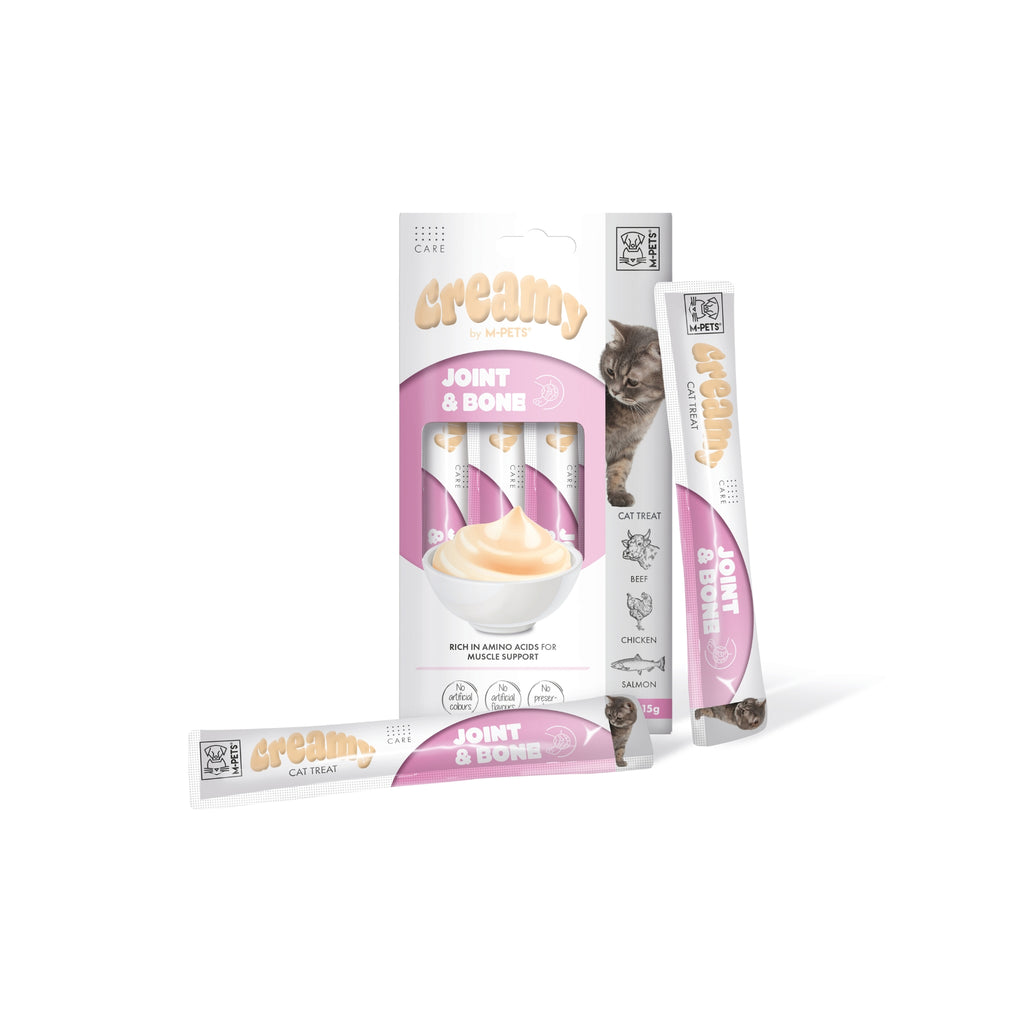 CREAMY with FUNCTIONS - Cat treat Joint & Bone - Beef & Chicken & Salmon