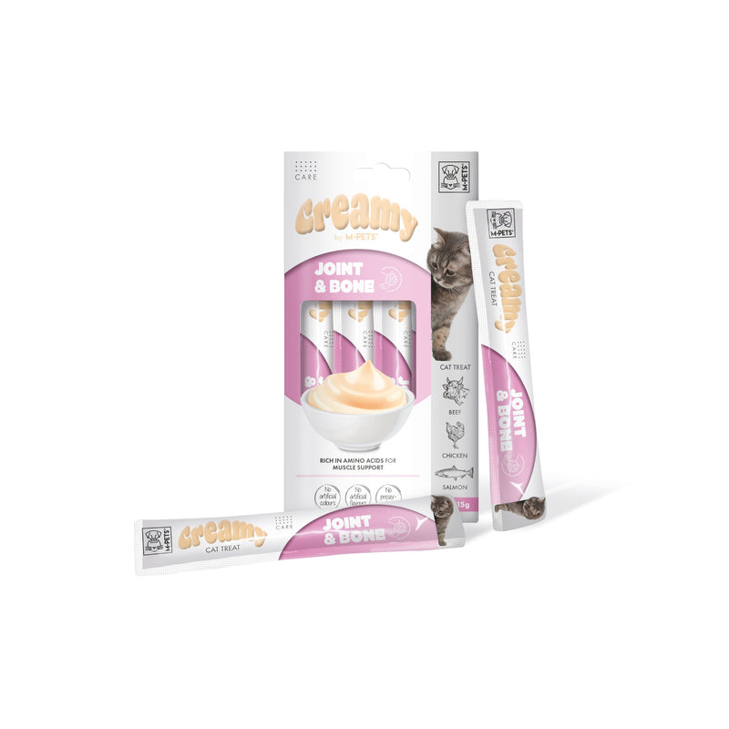 CREAMY with FUNCTIONS - Cat treat Joint & Bone - Beef & Chicken & Salmon