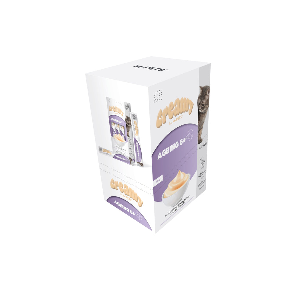 CREAMY with FUNCTIONS - Cat treat  Ageing 6+ - Duck & Tuna & Salmon